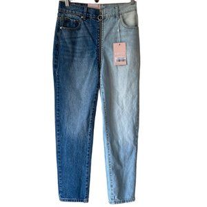 REVICE Yin Yang Crops Jeans in Tokyo Wash New Size 27 New